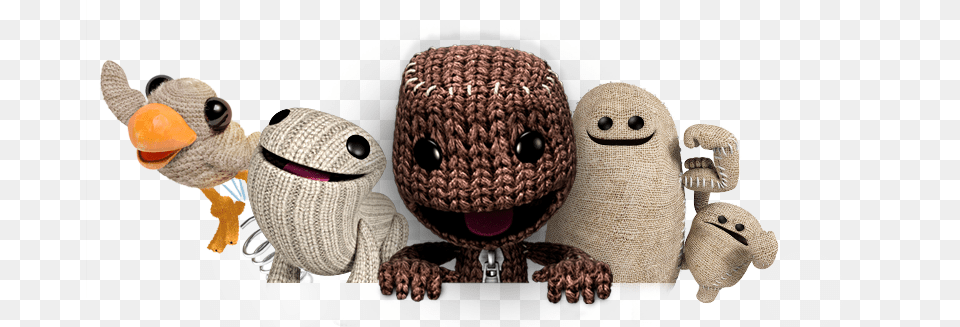 Sackboys Tablet Littlebigplanet, Plush, Toy, Teddy Bear Free Png Download