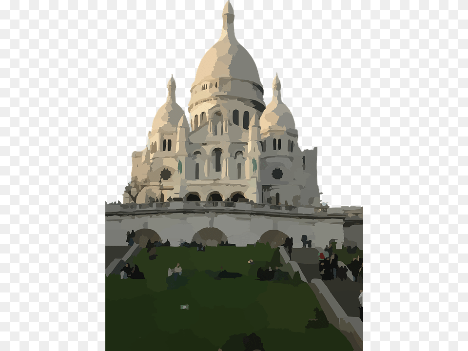 Sacr Coeur, Architecture, Building, Dome, Tower Free Png
