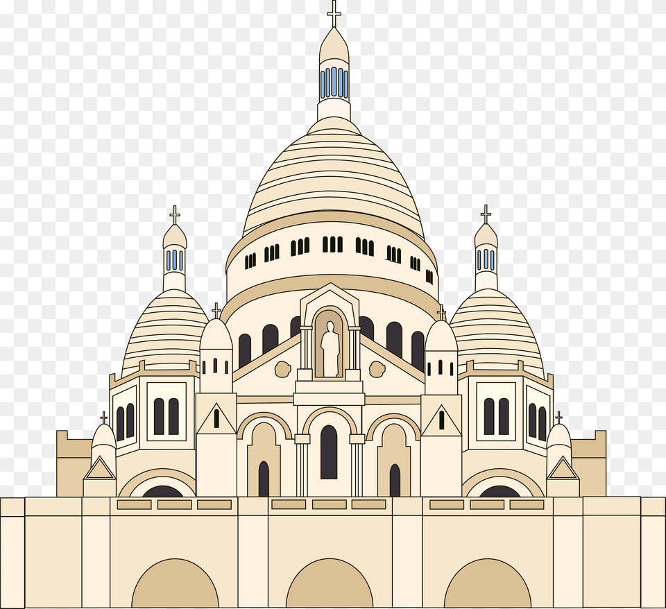 Sacr Cur Clipart, Architecture, Building, Dome, Mosque Free Png