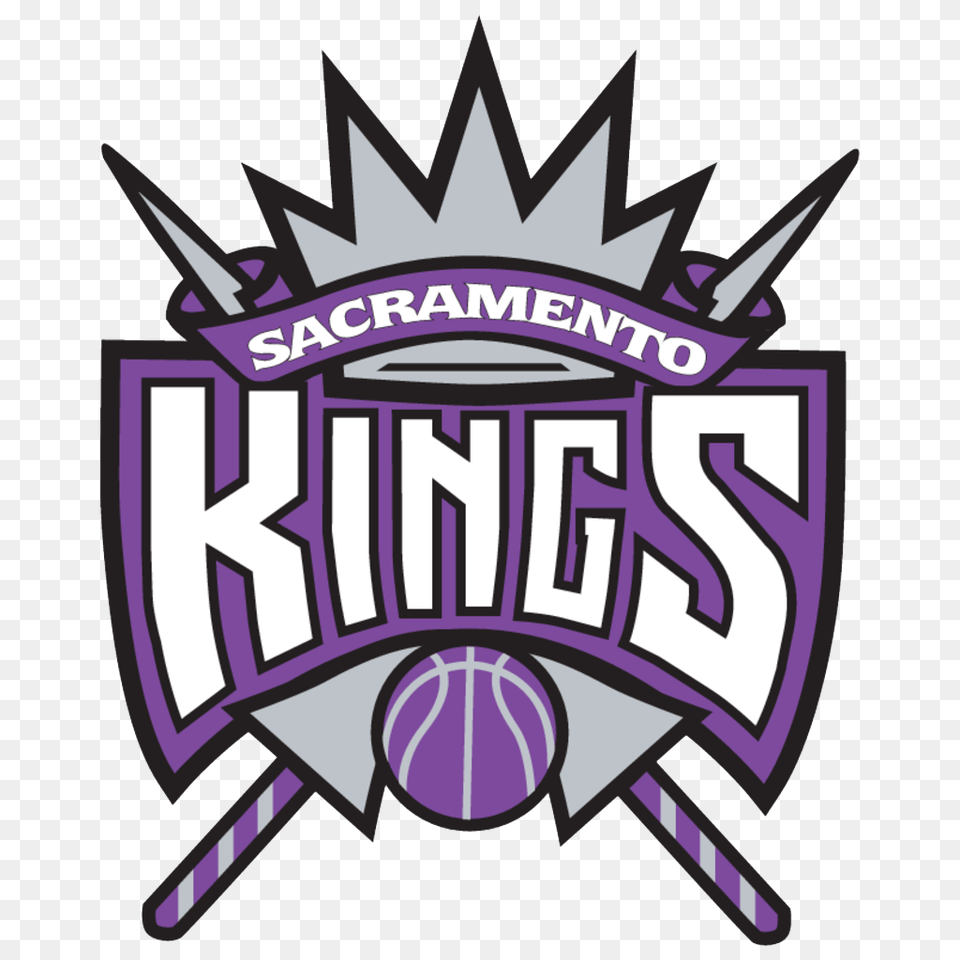 Sacramento Kings Logo Sacramento Kings Players, Emblem, Symbol, Badge, Dynamite Free Transparent Png