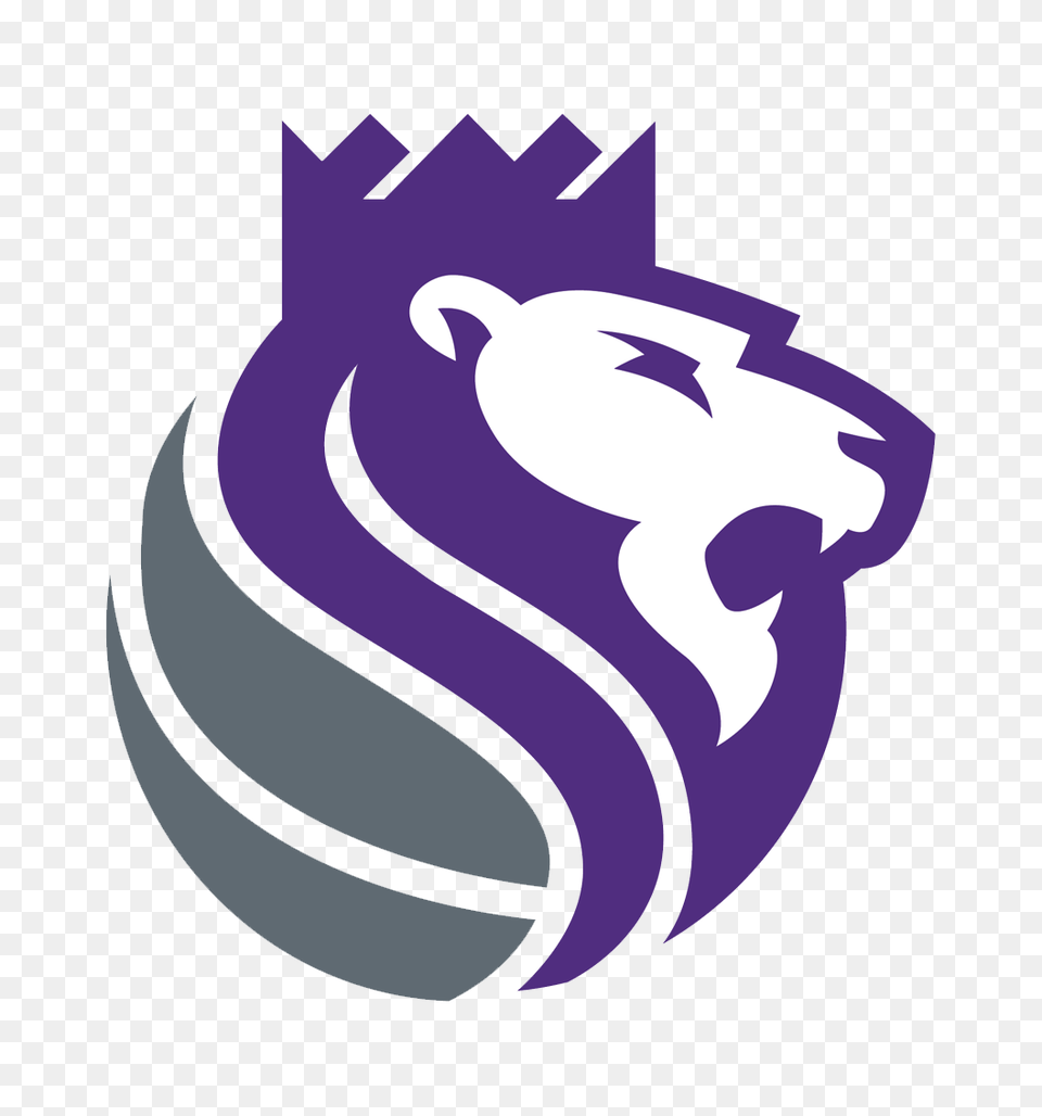 Sacramento Kings Logos, Logo, Stencil, Animal, Fish Png Image