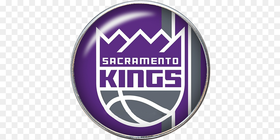 Sacramento Kings Nba Basketball Logo Sacramento Kings Primary Logo, Badge, Symbol, Disk Png Image