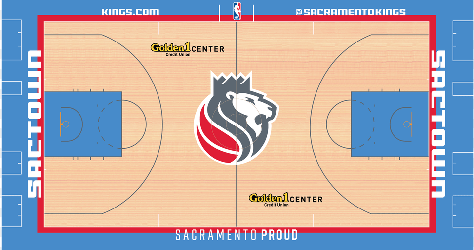 Sacramento Kings New Court Png