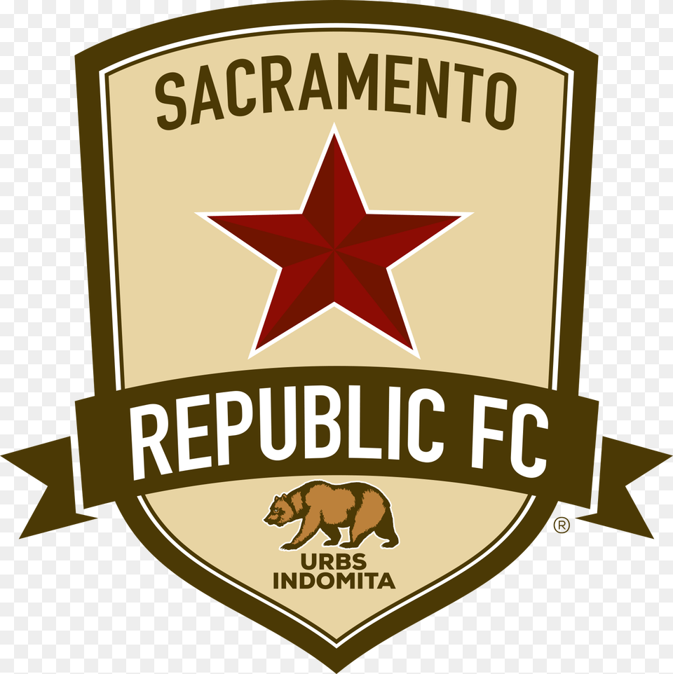 Sacramento Republic Football Club Sacramento Republic Logo, Animal, Badge, Bear, Mammal Png Image