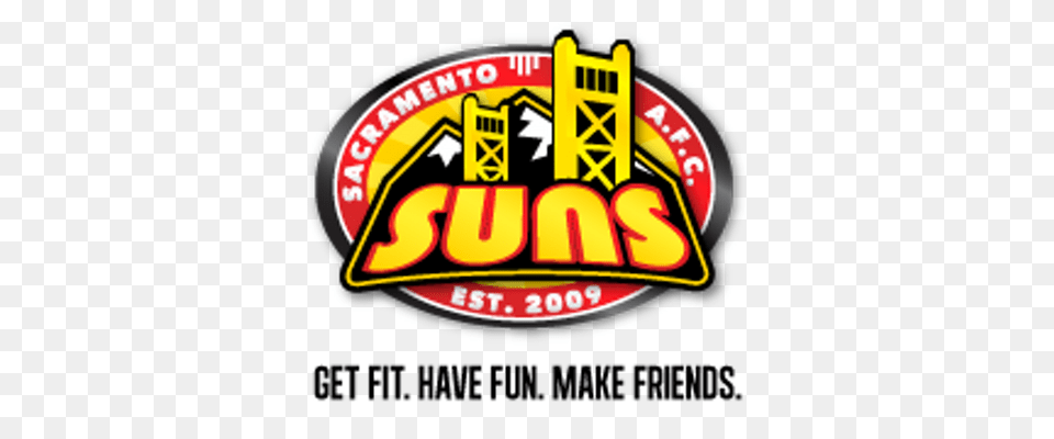 Sacramento Suns Afc, Sticker, Logo, Food, Ketchup Free Png Download