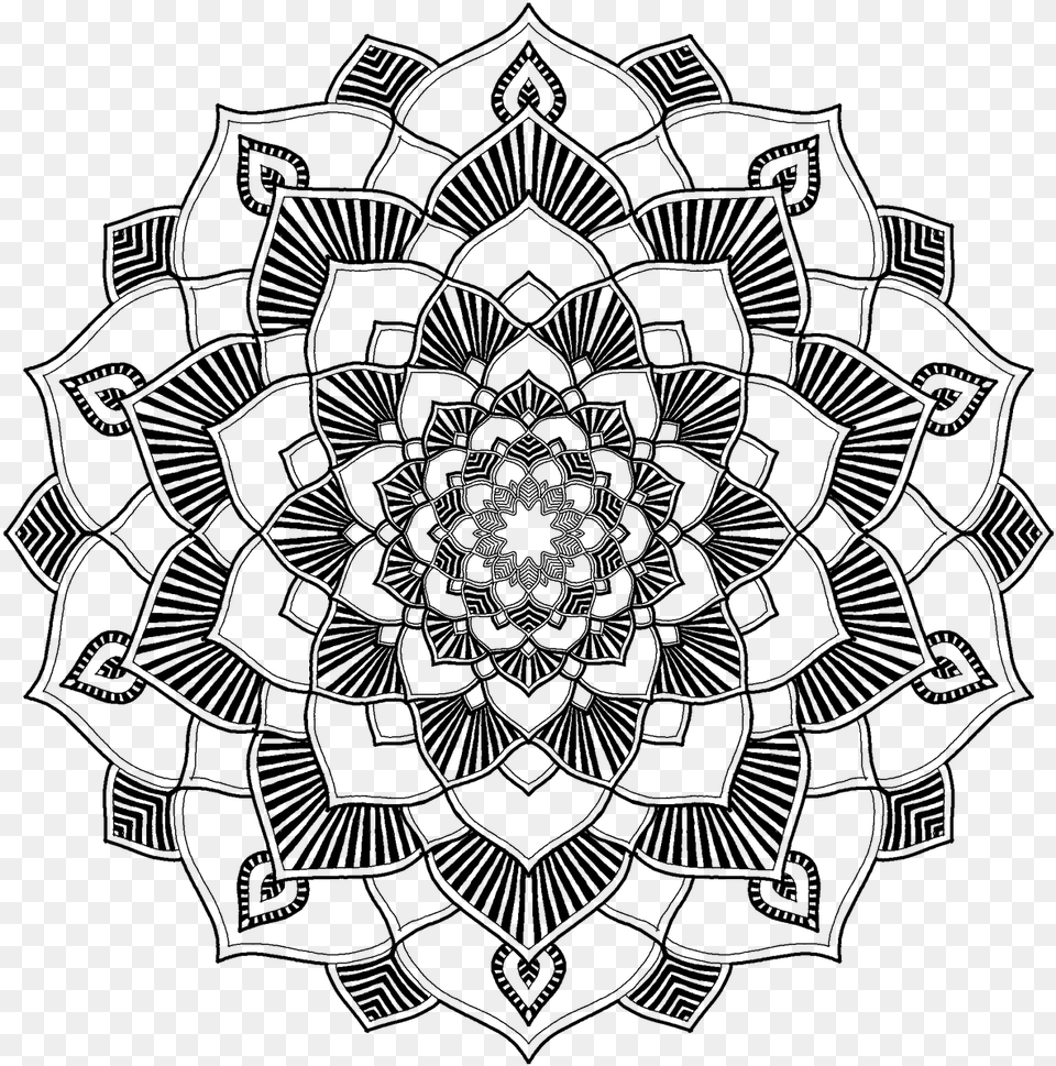 Sacred Games Mandala, Gray Png Image