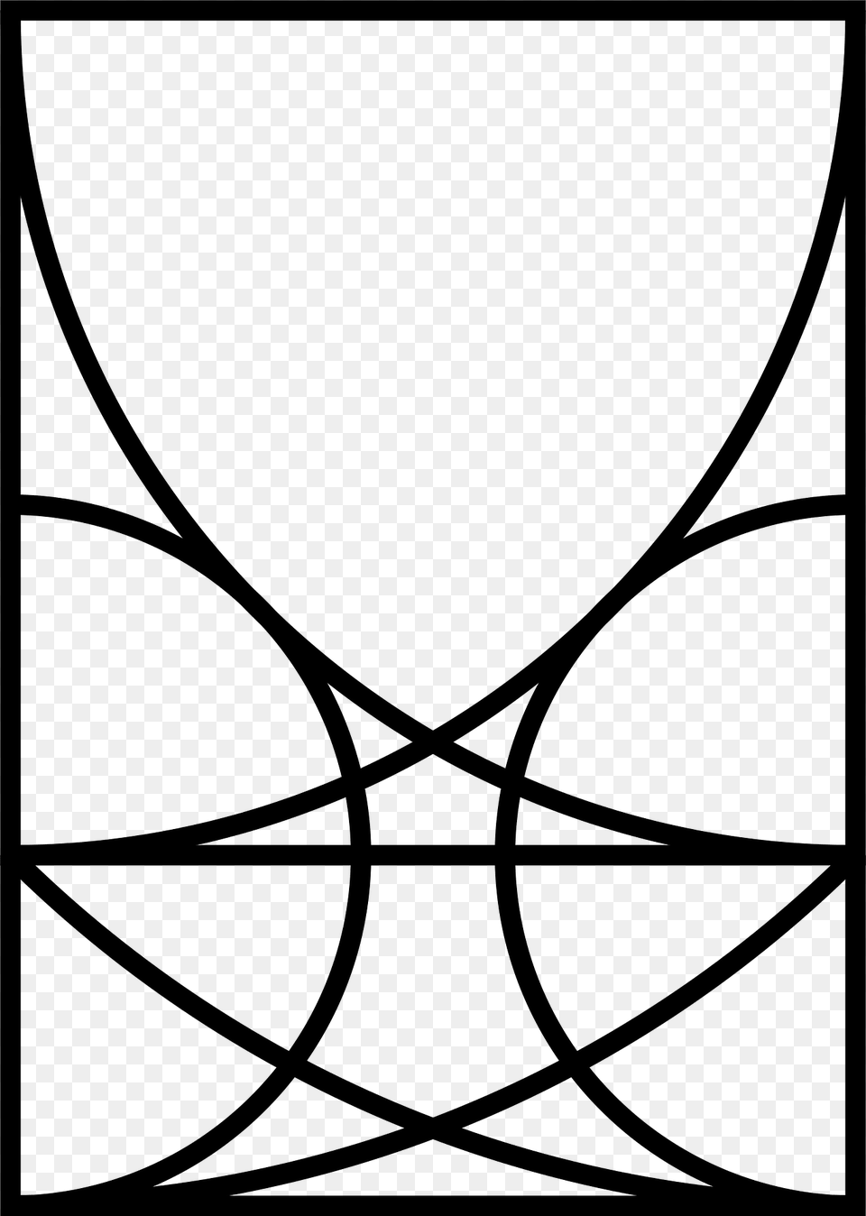 Sacred Geometry Clipart, Bow, Weapon Png