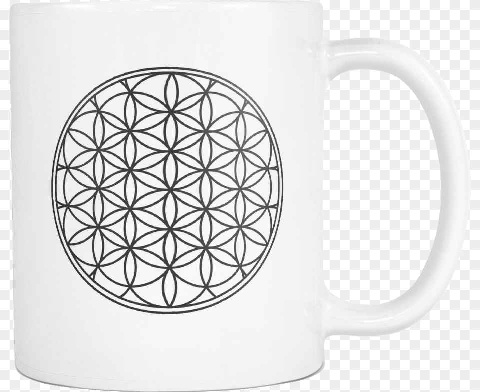 Sacred Geometry Mugs Sincronicit Libro, Cup, Beverage, Coffee, Coffee Cup Free Transparent Png
