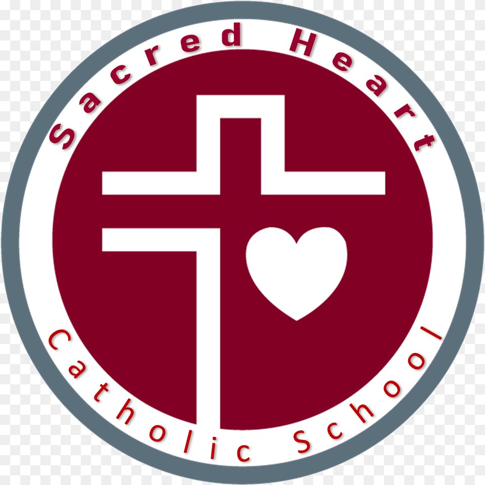 Sacred Heart Catholic School Vertical, Cross, Symbol, Logo, First Aid Free Transparent Png