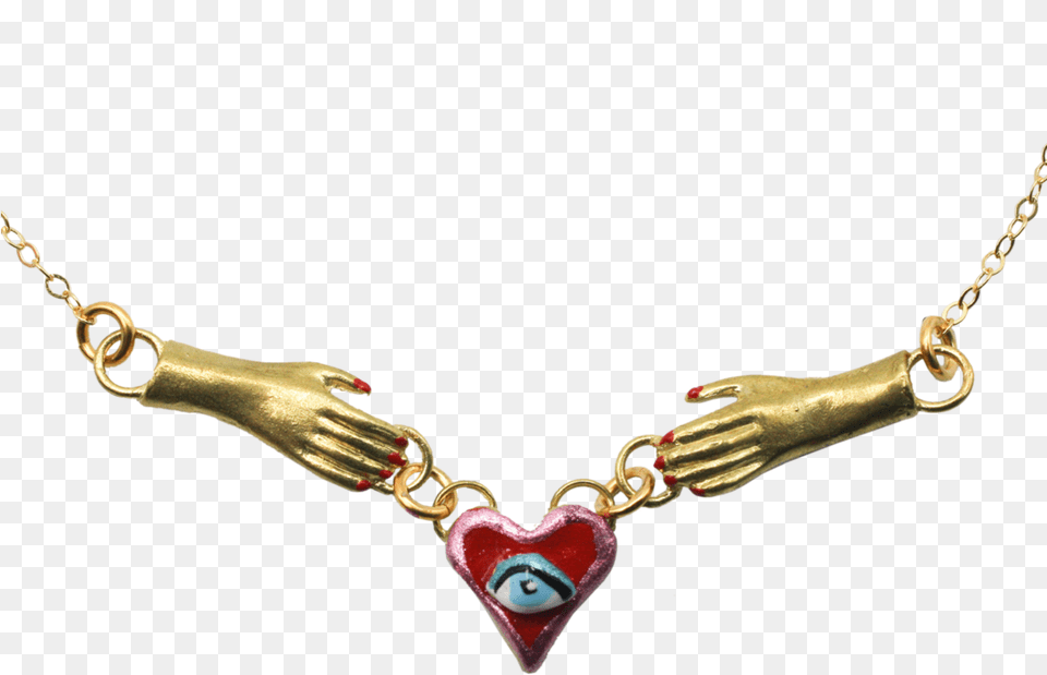 Sacred Heart Necklace Solid, Accessories, Jewelry Free Transparent Png