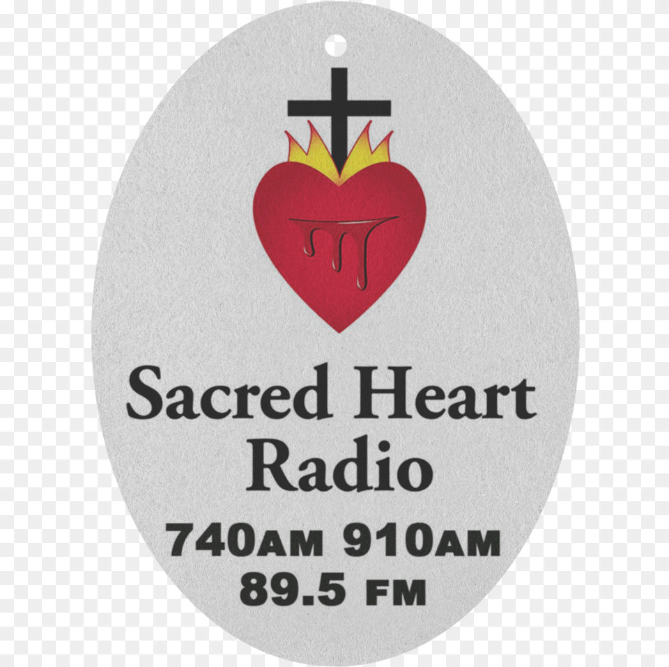 Sacred Heart Radio Air Freshener Deborah Heart And Lung Center, Symbol, Logo Png