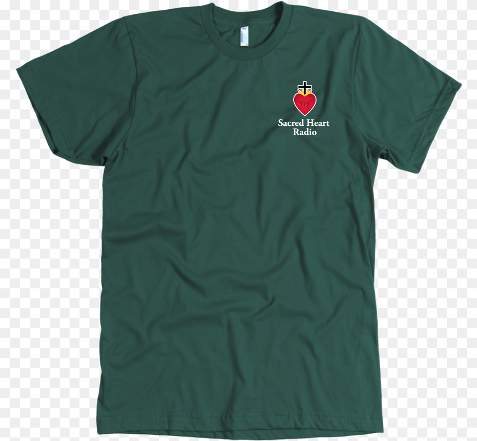 Sacred Heart Radio Mens T Shirt Small Logo Slim Fit Ngabi Clan In Buganda, Clothing, T-shirt Free Png