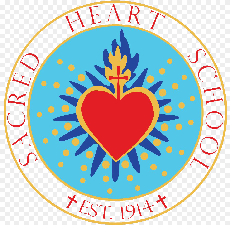 Sacred Heart School Brawley, Logo, Emblem, Symbol Free Png Download