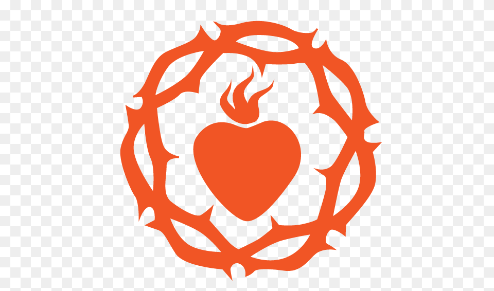 Sacred Heart Transparent Pictures Photos Arts, Logo, Animal, Fish, Sea Life Free Png Download