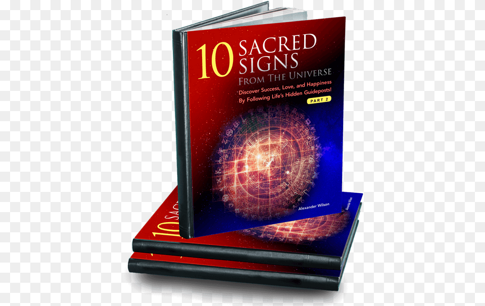 Sacred Signs From The Universe Book, Publication, Novel Png Image
