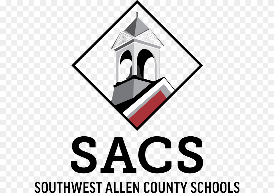 Sacs Logo Southwest Allen County Schools, Architecture, Bell Tower, Building, Tower Free Transparent Png