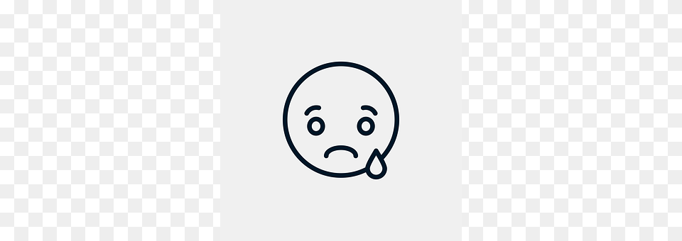 Sad Stencil, Sticker Png Image