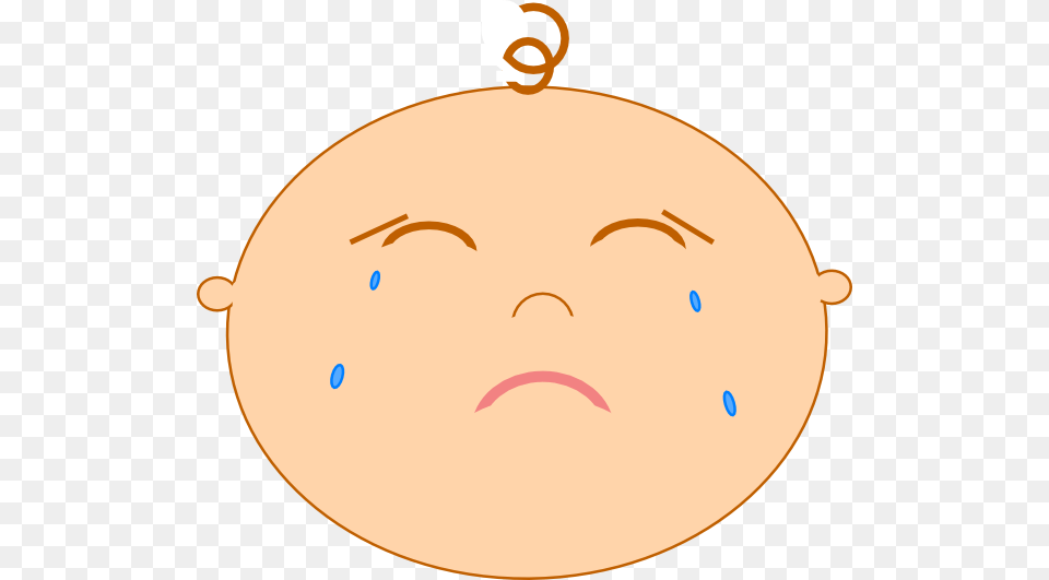 Sad Baby Clip Art For Web, Accessories, Earring, Jewelry Free Png Download