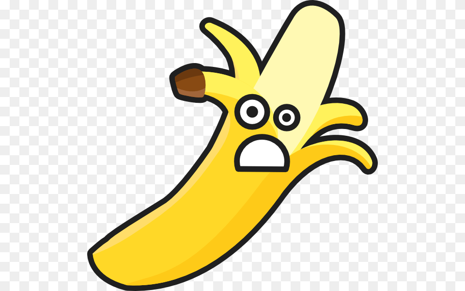 Sad Banana Clip Arts Download, Food, Fruit, Plant, Produce Png
