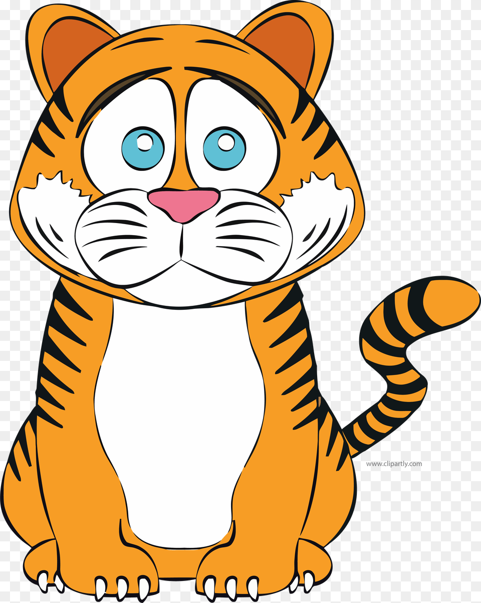 Sad Cartoon Tiger Face, Baby, Person, Head Free Transparent Png