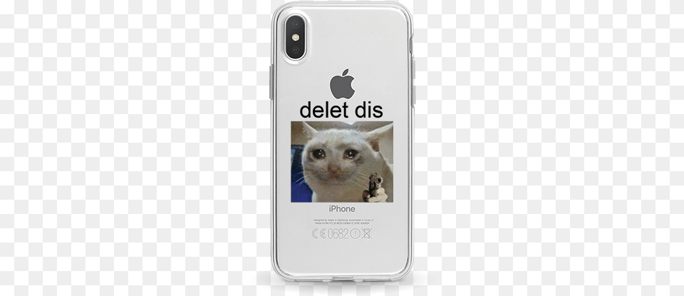 Sad Cat Meme Dank Crying Ferret, Electronics, Mobile Phone, Phone, Animal Free Transparent Png