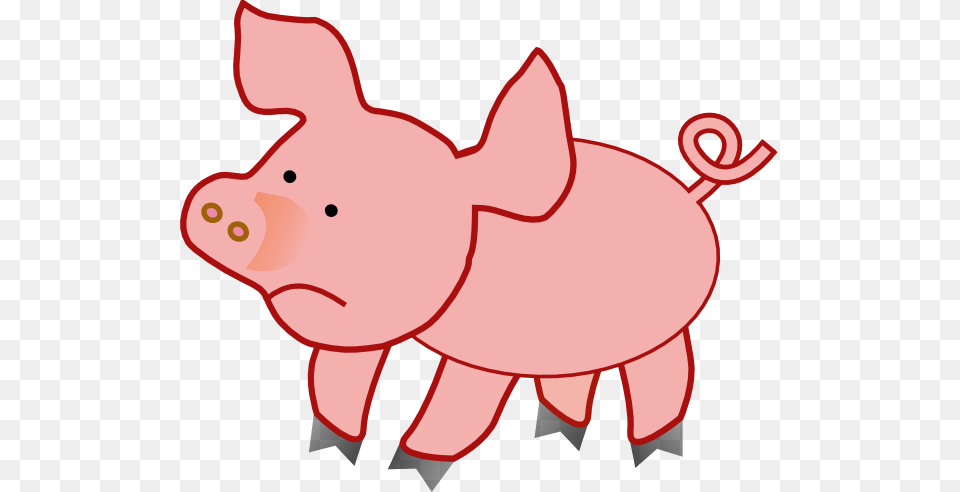 Sad Clipart Sad Child Pig Clipart No Background, Animal, Mammal, Hog, Fish Free Transparent Png