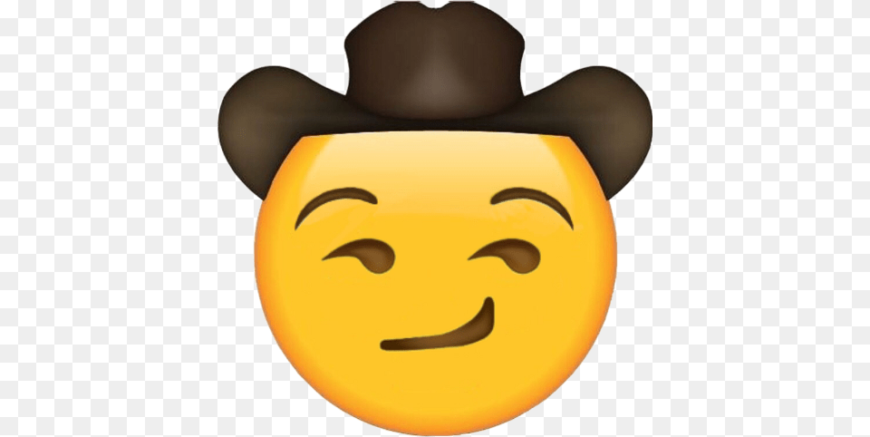Sad Cowboy Hat Emoji, Clothing, Outdoors, Nature, Sky Free Png