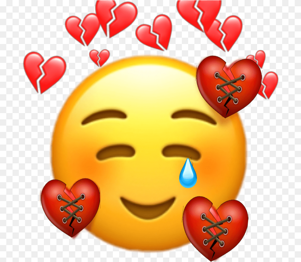Sad Crying Emoji Art Life Broken Heart Filter Emoji, Balloon, Baby, Person, Food Free Transparent Png