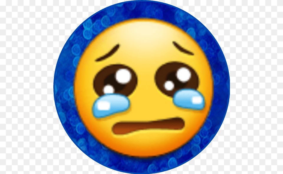 Sad Crying Emoji Sticker Emoji Crying Sadness Face, Ball, Football, Soccer, Soccer Ball Free Transparent Png