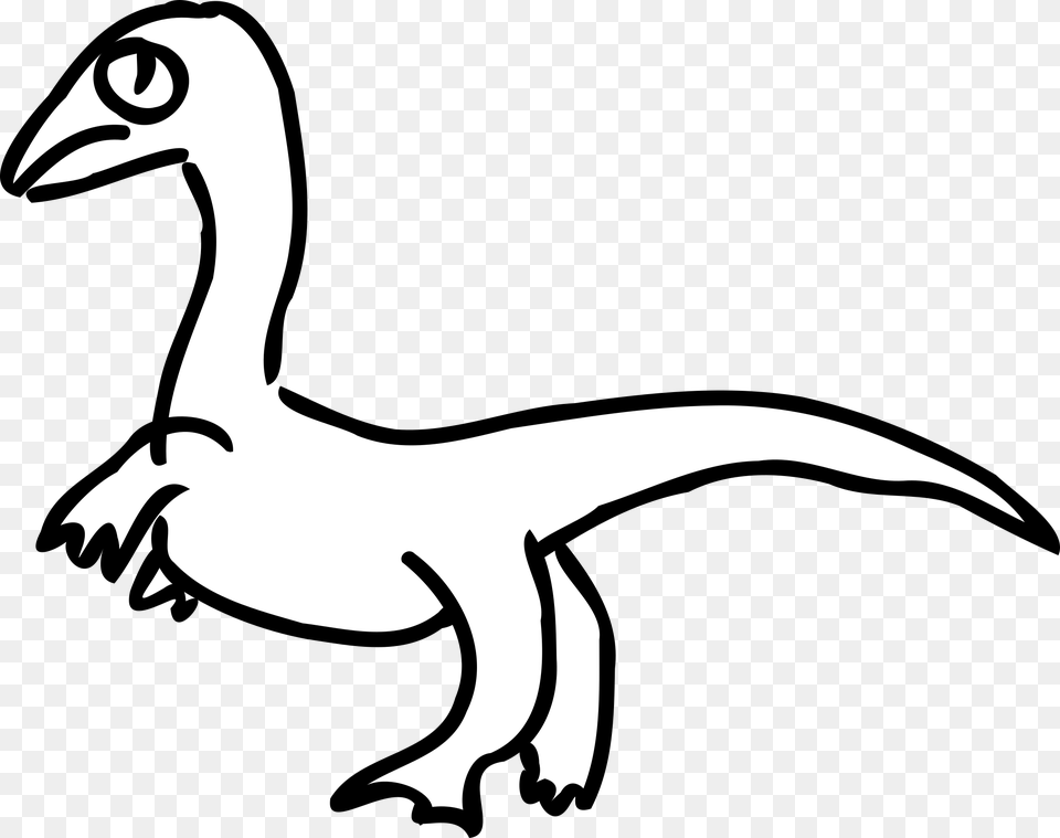 Sad Dino Clip Arts Velociraptor Diagram, Stencil, Adult, Female, Person Png