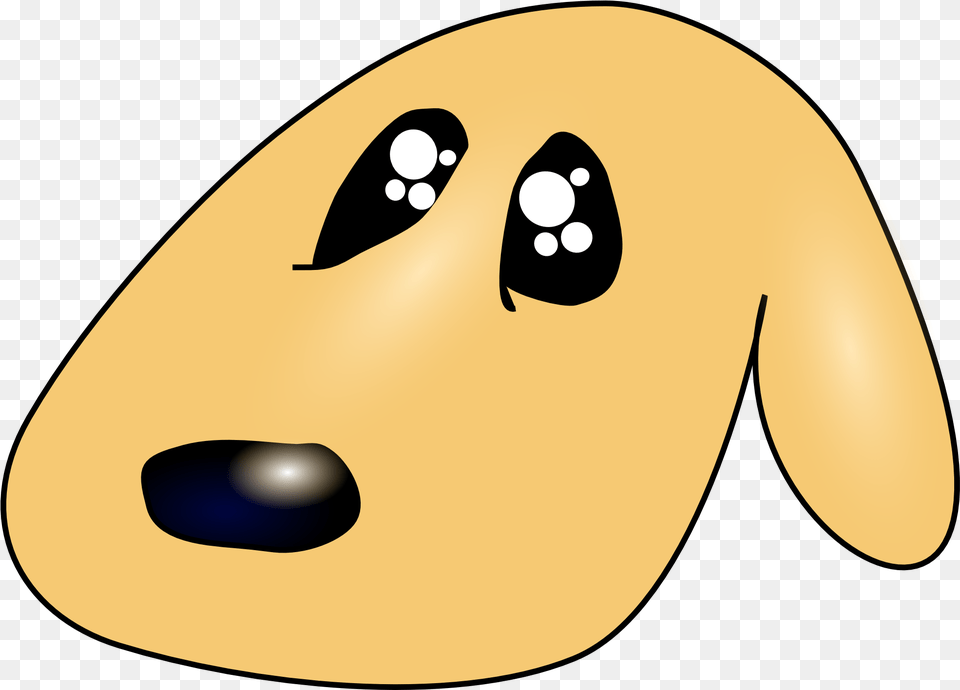 Sad Dog Clipart Transparent Background Sad Animated Dog Face, Food, Fruit, Plant, Produce Png Image