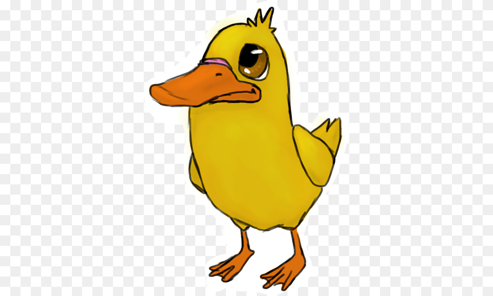 Sad Duck Clipart Transparent, Animal, Beak, Bird, Baby Png
