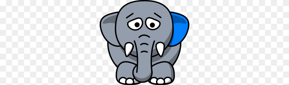 Sad Elephant Clip Art, Animal, Mammal, Wildlife, Bear Png Image