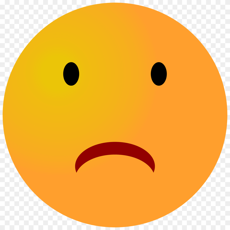 Sad Emoji Clipart, Astronomy, Moon, Nature, Night Free Transparent Png