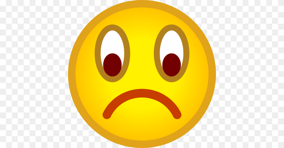 Sad Face Clip Art, Disk Free Png