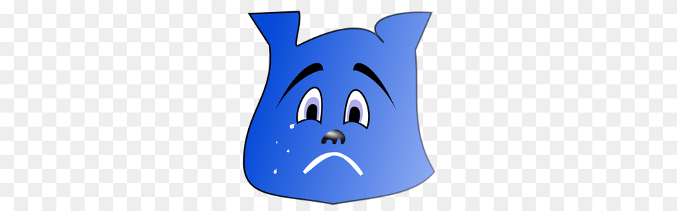 Sad Face Clip Art Crying, Cartoon Free Png Download