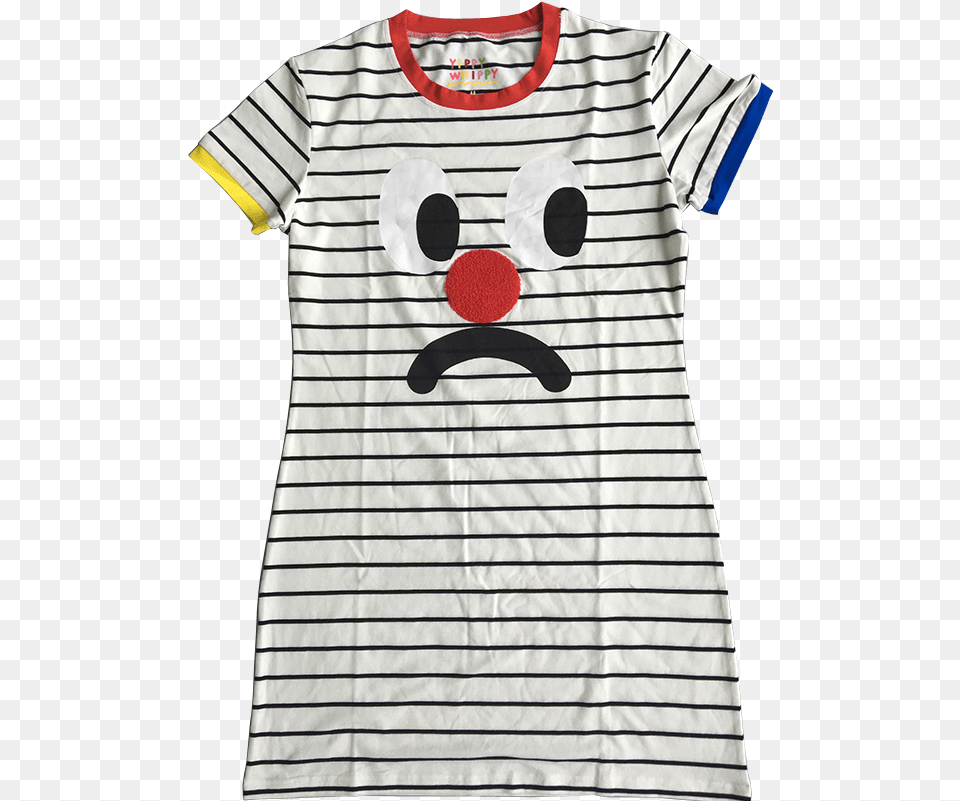 Sad Face Dress Day Dress, Clothing, Shirt, T-shirt Png