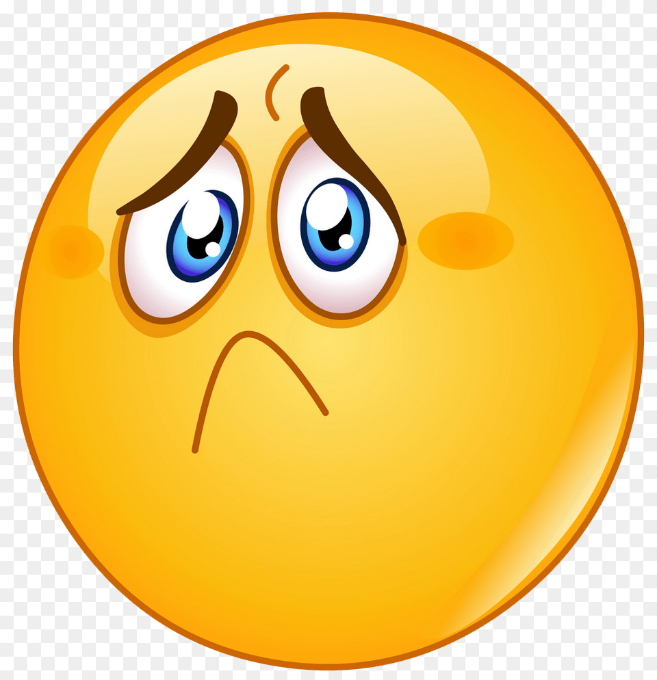 Sad Face Emoji, Sphere Free Png
