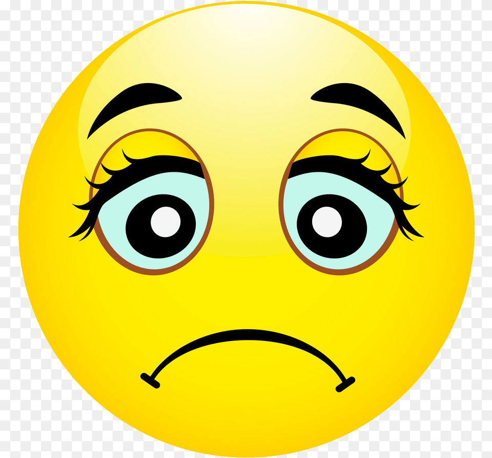 Sad Face Emoji Download Heart Emoji Black Red Pink Sad Emoji For Dp, Head, Person, Baby, Photography Free Transparent Png