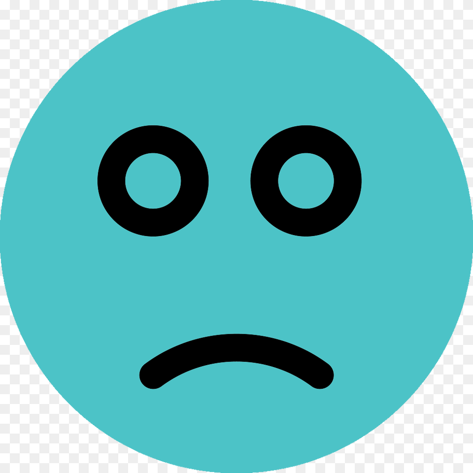 Sad Face Sad Face Transparent Blue, Symbol, Text, Number Free Png