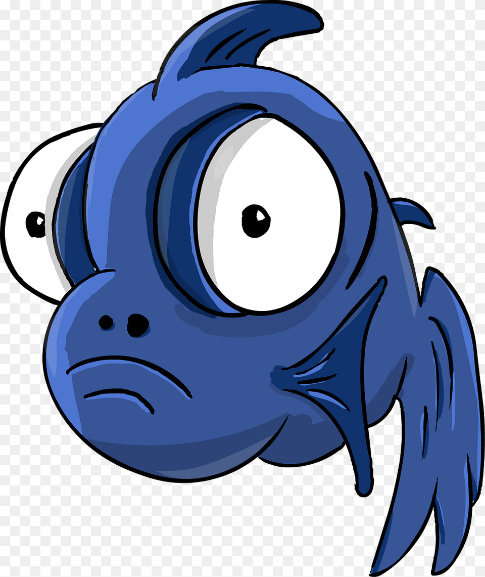 Sad Fish Clipart, Animal, Sea Life, Shark Free Png