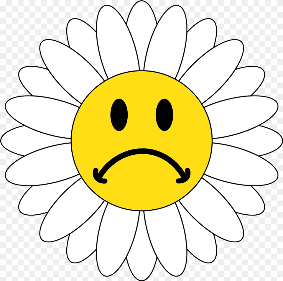 Sad Flower Clipart Vector Graphics, Daisy, Plant, Petal Free Transparent Png