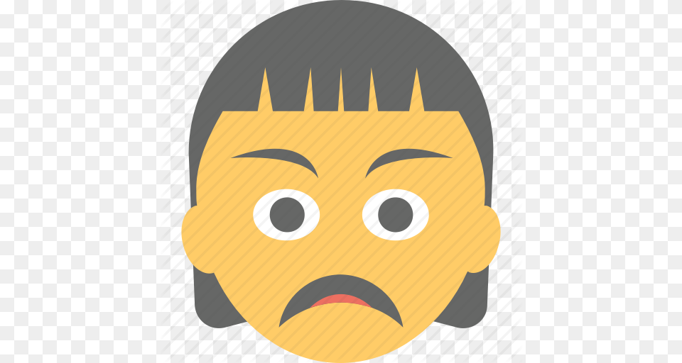 Sad Girl Face Clip Art All About Clipart, Cutlery, Fork, Head, Person Free Transparent Png