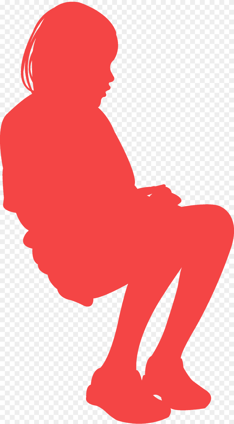 Sad Girl Silhouette, Baby, Person Free Png Download