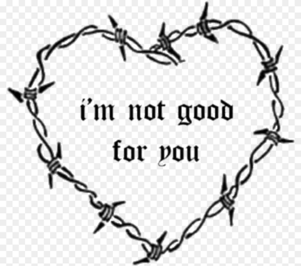 Sad Gothic Hearts Cyber Background Barbed Wire Heart Drawing, Barbed Wire, Accessories, Jewelry, Necklace Free Transparent Png
