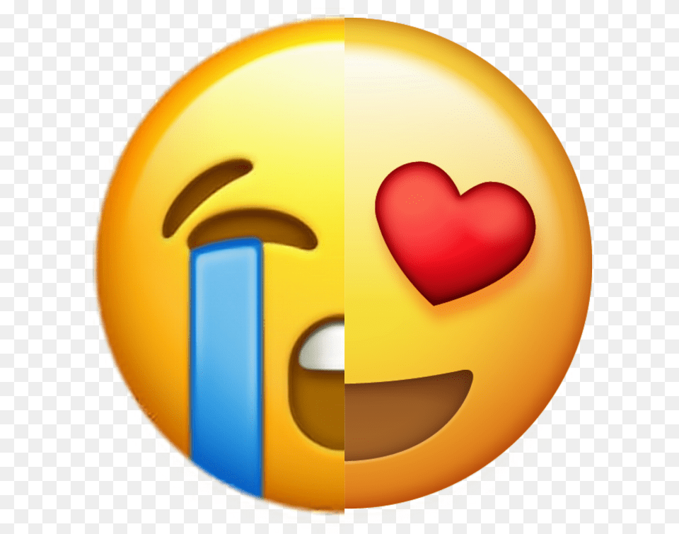 Sad Happy Love Lovelive Thatslove Emoji Emoji Sad And Happy, Sphere, Logo Free Transparent Png