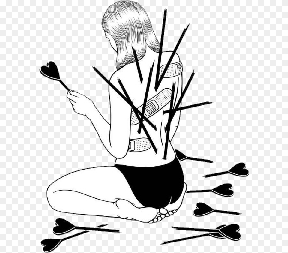 Sad Heartbroken Tumblr Blackandwhite You Have Nothing To Offer Quotes, Book, Comics, Publication, Adult Free Transparent Png
