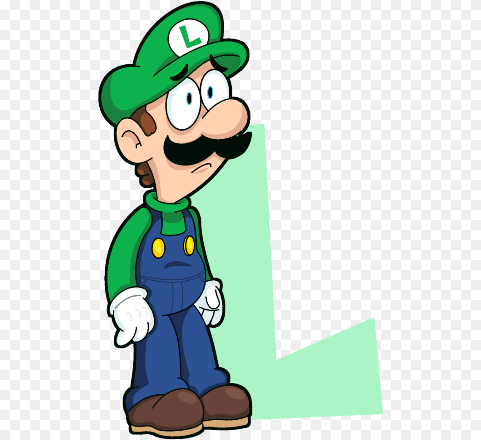 Sad Luigi Video Game, Baby, Cartoon, Person, Face Png Image