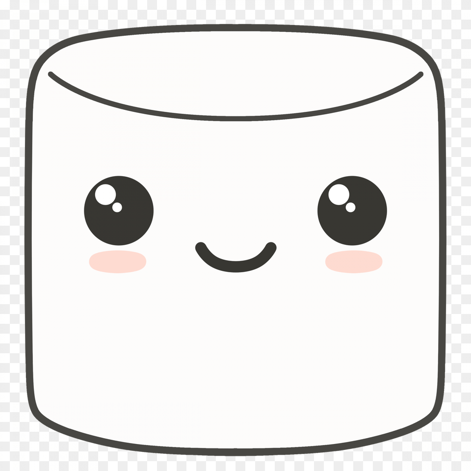 Sad Marshmallow Transparent Transparent Cartoon Marshmallow Png