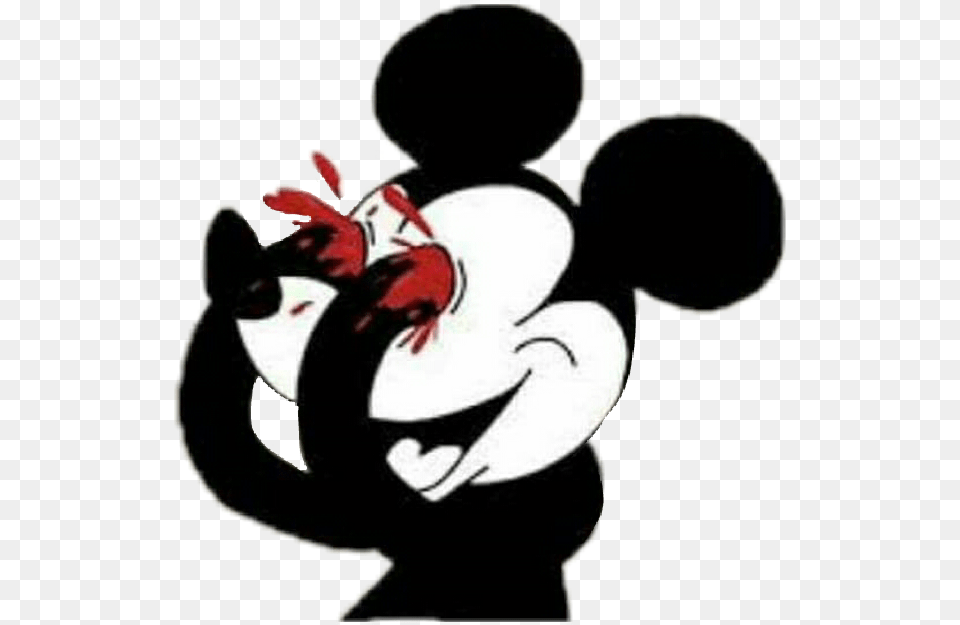 Sad Mickey Mouse Images Blood Mickey Hands In Eyes, Baby, Person, Head Free Png Download